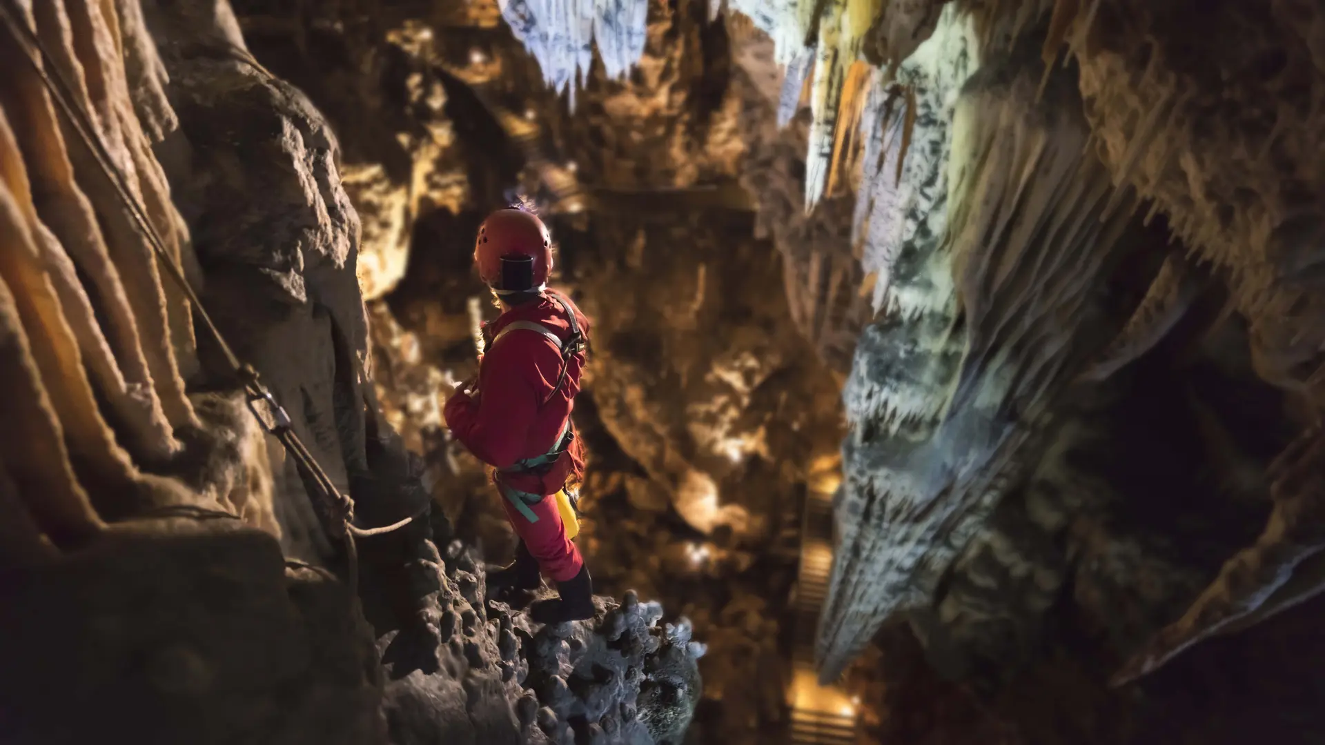 Activités spéléo Le Vertige Souterrain