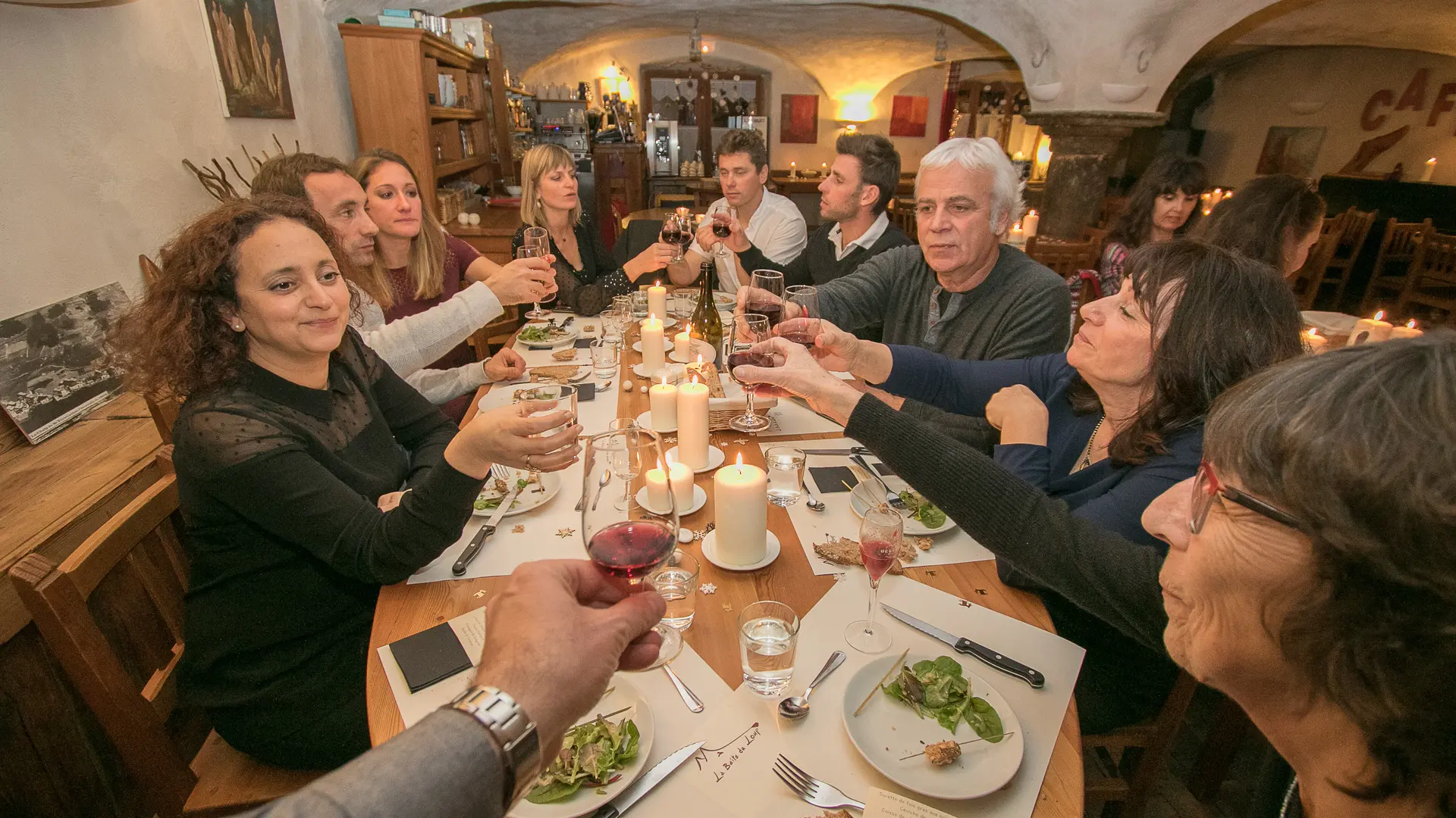 Salle de restauration de l'Hôtel et Restaurant