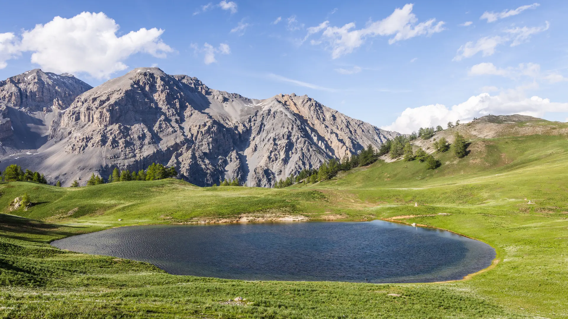 Col des Thûres et lac Chavillon