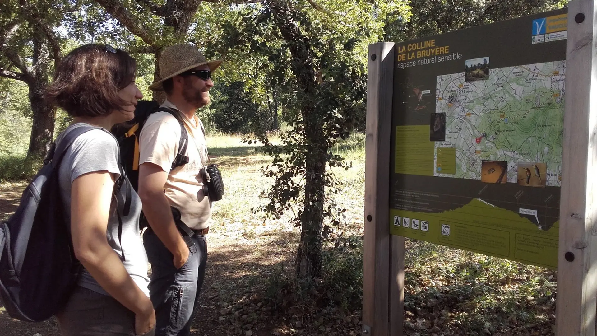 Départ de la balade