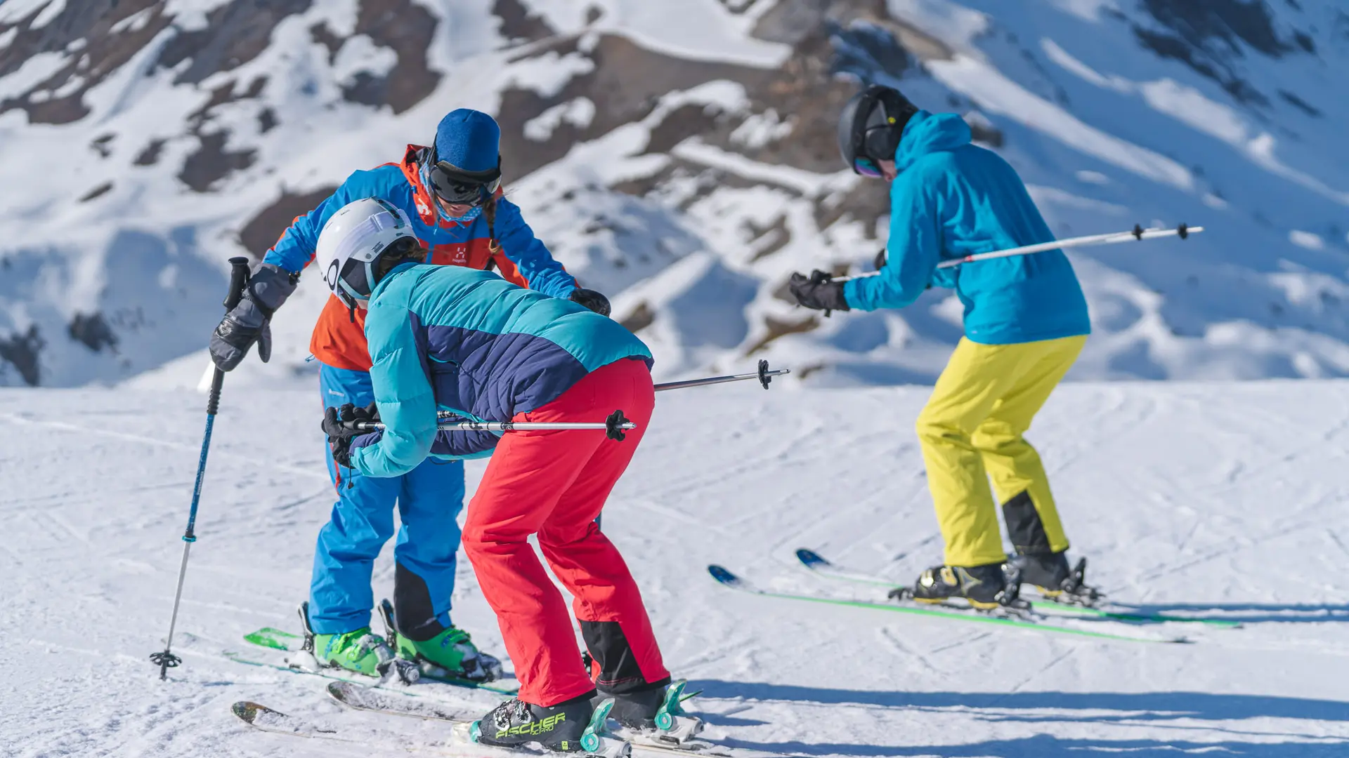 Cours de ski privés avec un moniteur Oxygène