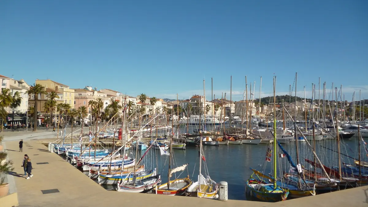 Vue sur port