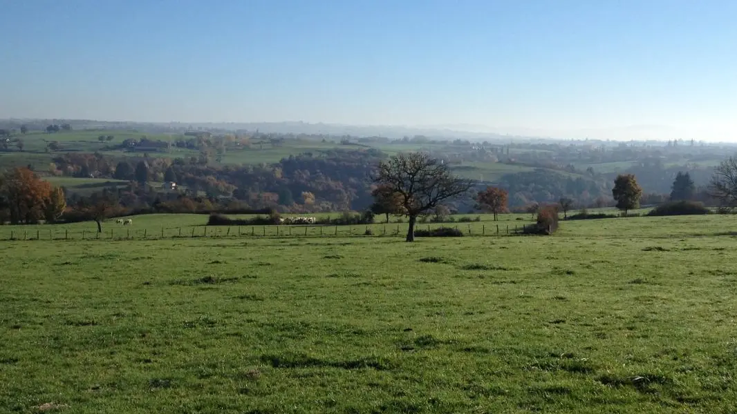 le gîte est situé au coeur de la campagne