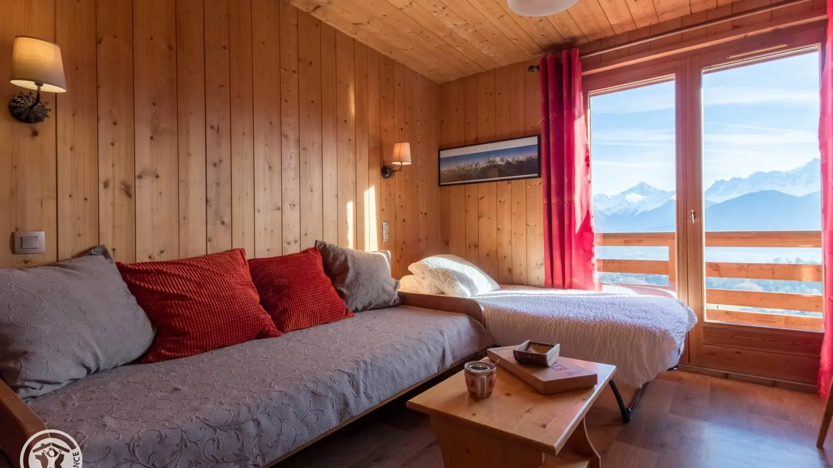 Couchages séjour 2 lits gigognes