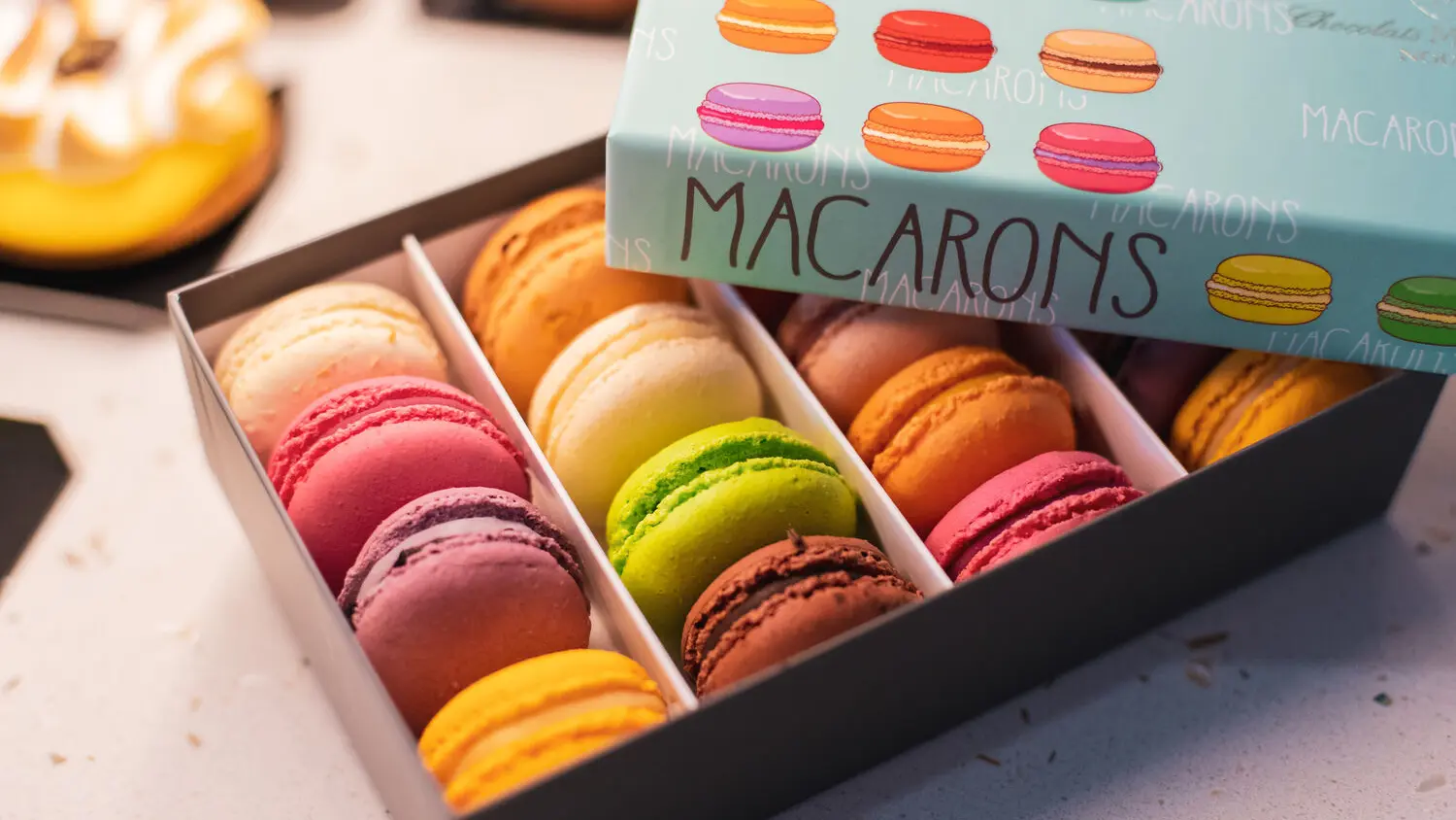 Coffret macarons - Chocolat Morand