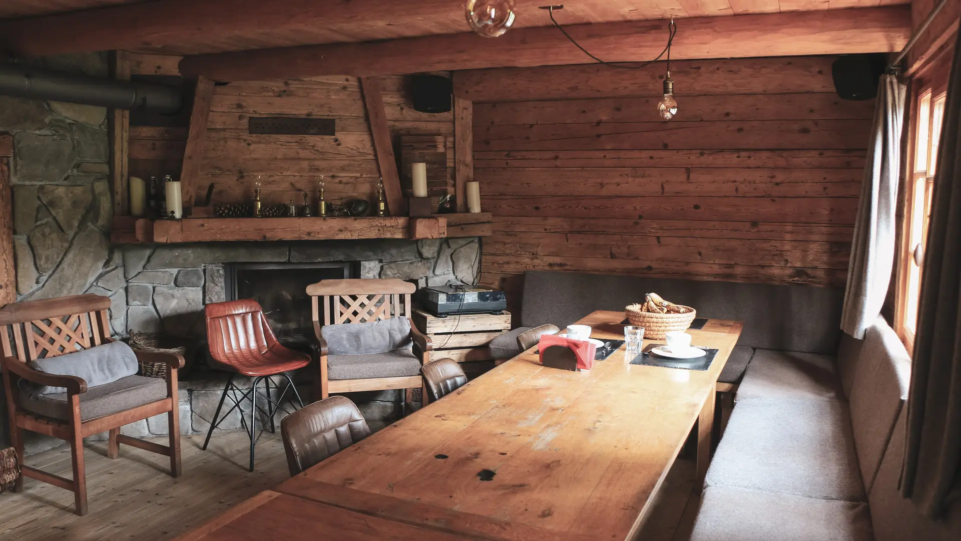 Salle à manger chalet - Les Ecotagnes - Les Villards-sur-Thônes, Haute-Savoie