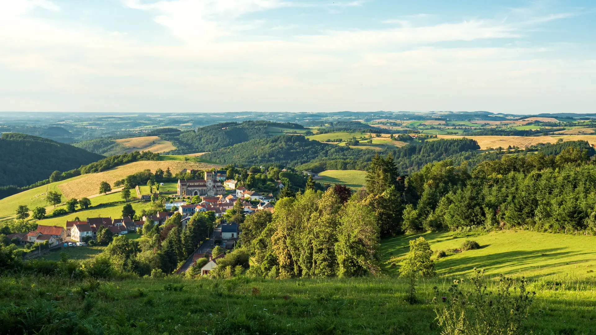Randonnée du Puy du Roc à Châtel-Montagne
