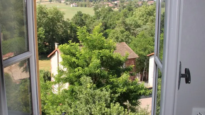 Vue depuis les chambres