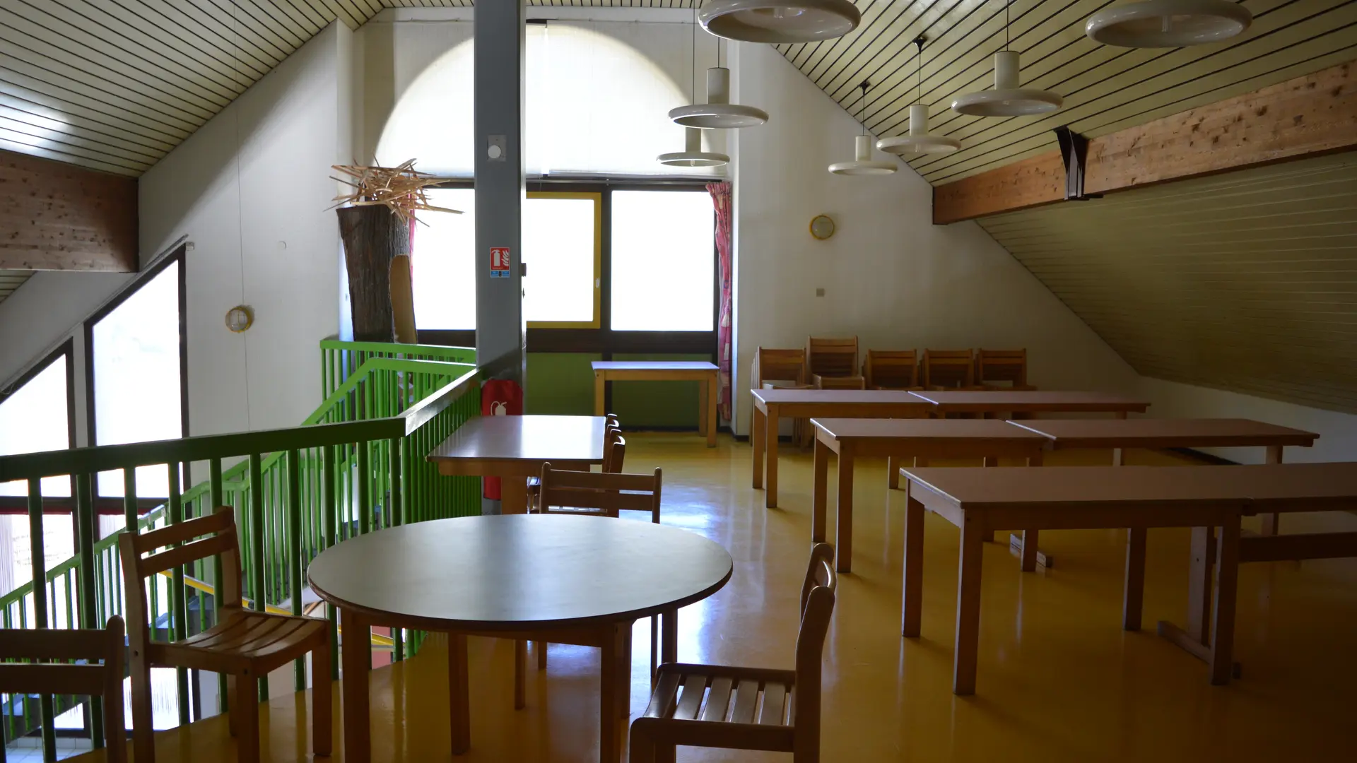 salle à manger mezzanine