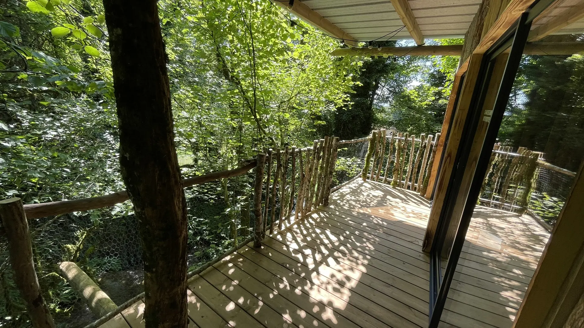 Extérieur lodge de la Cascade