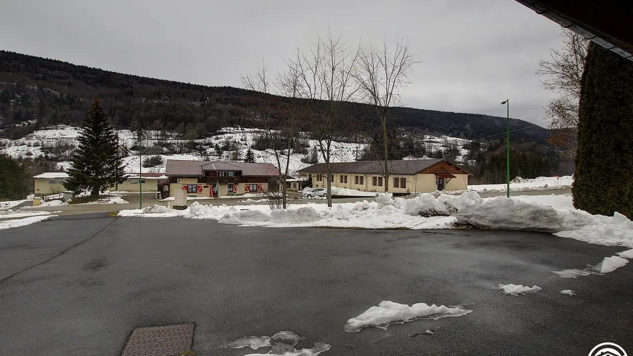 Vue depuis l'accès du gîte.
