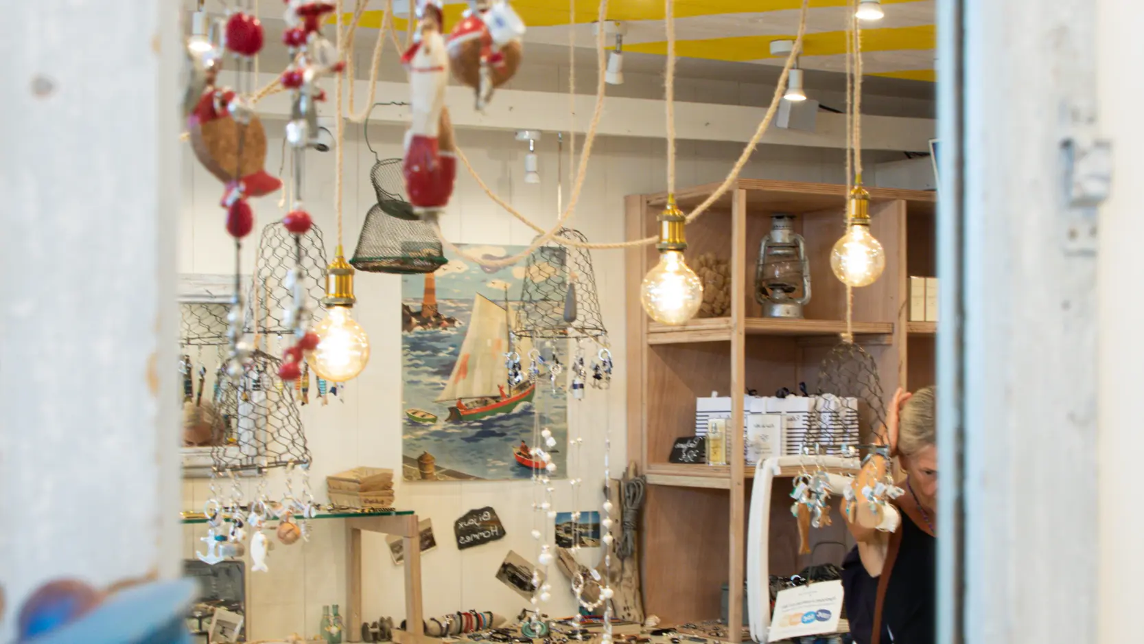 Vitrine de la boutique