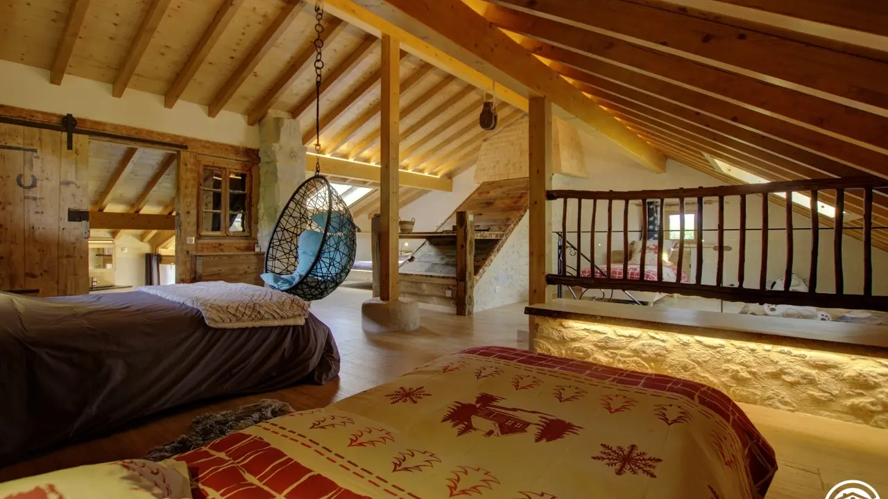 Cette mezzanine de 50 m² est idéale pour petits et grands