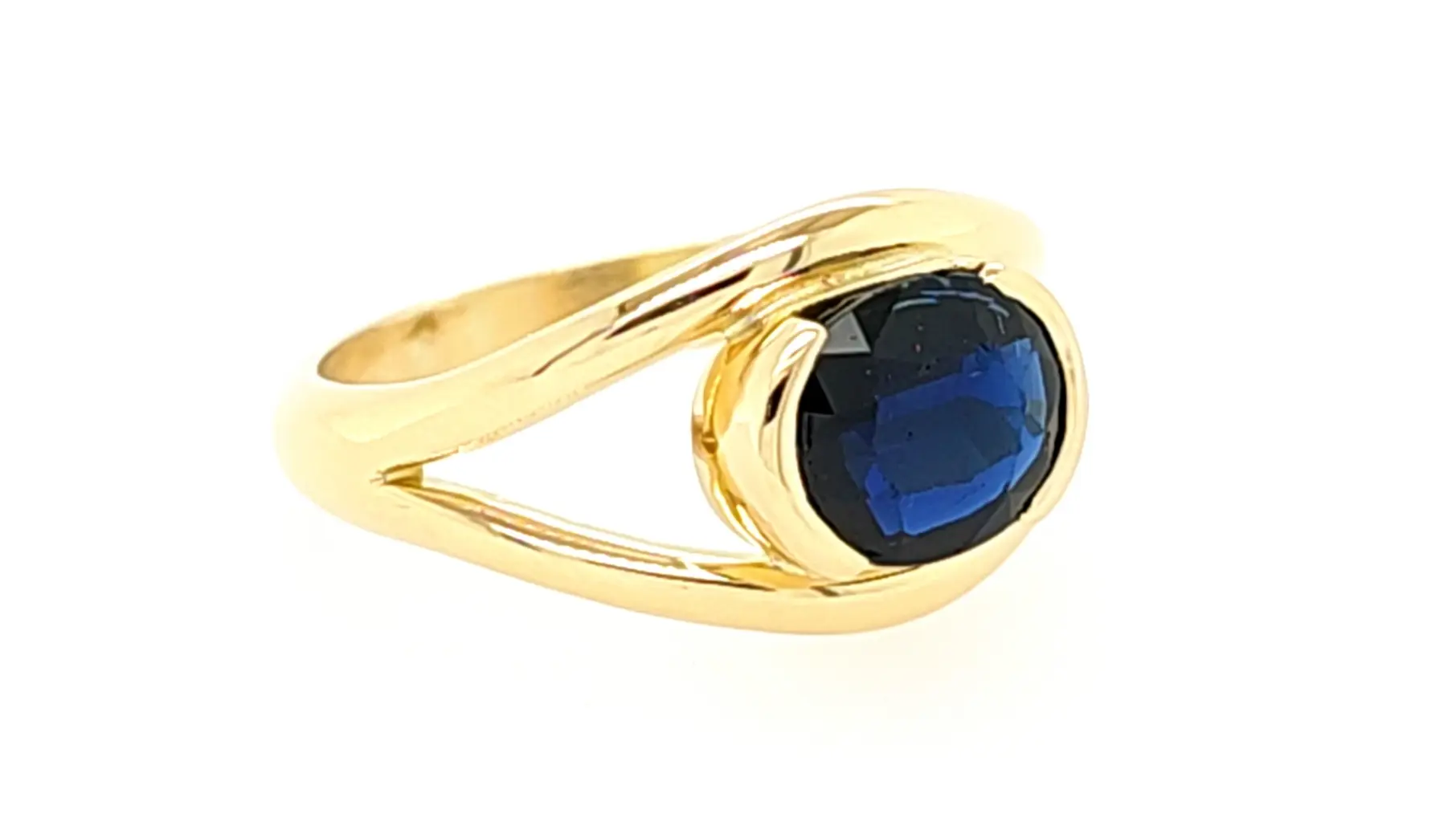 Bague bleue