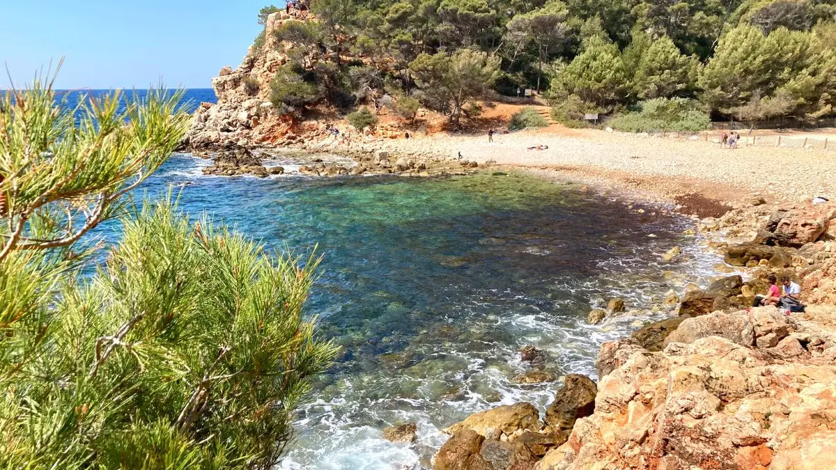 Plage les Engraviers Bandol