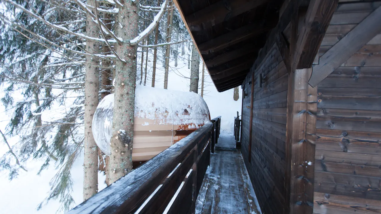 Cabane entre terre et ciel - Sauna
