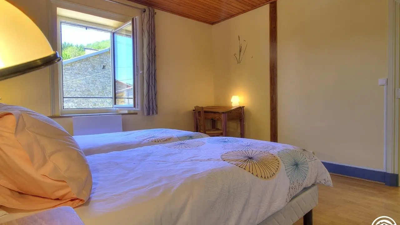 La deuxième chambre est également équipée de deux lits en 90*190.