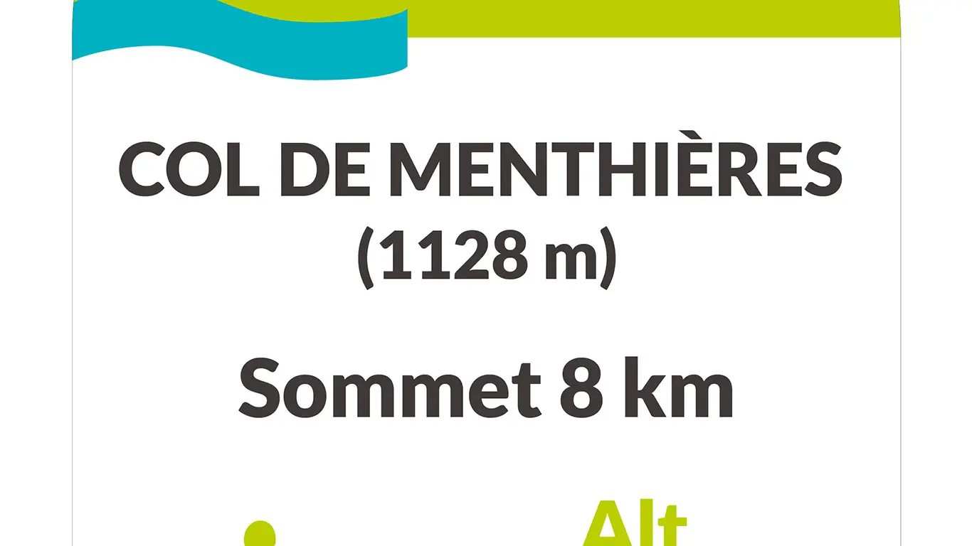 1ère borne km