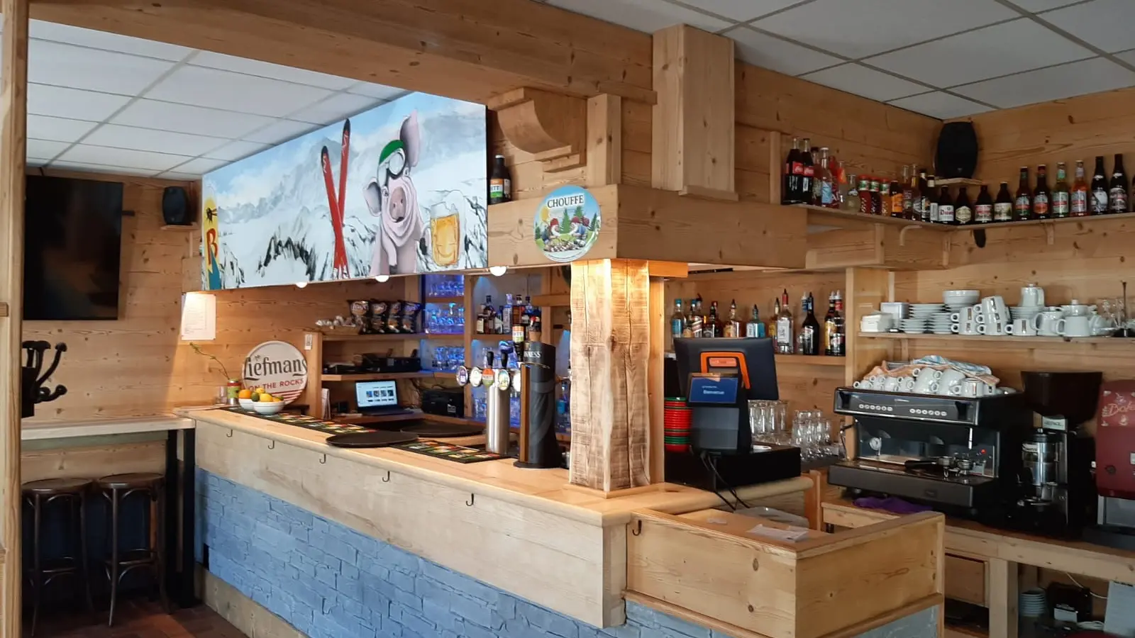 Pub bar Le Flying Pig au Grand-Bornand