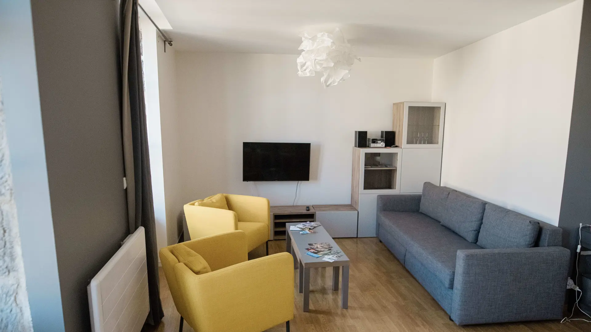 Appartement La Nugère, Salon