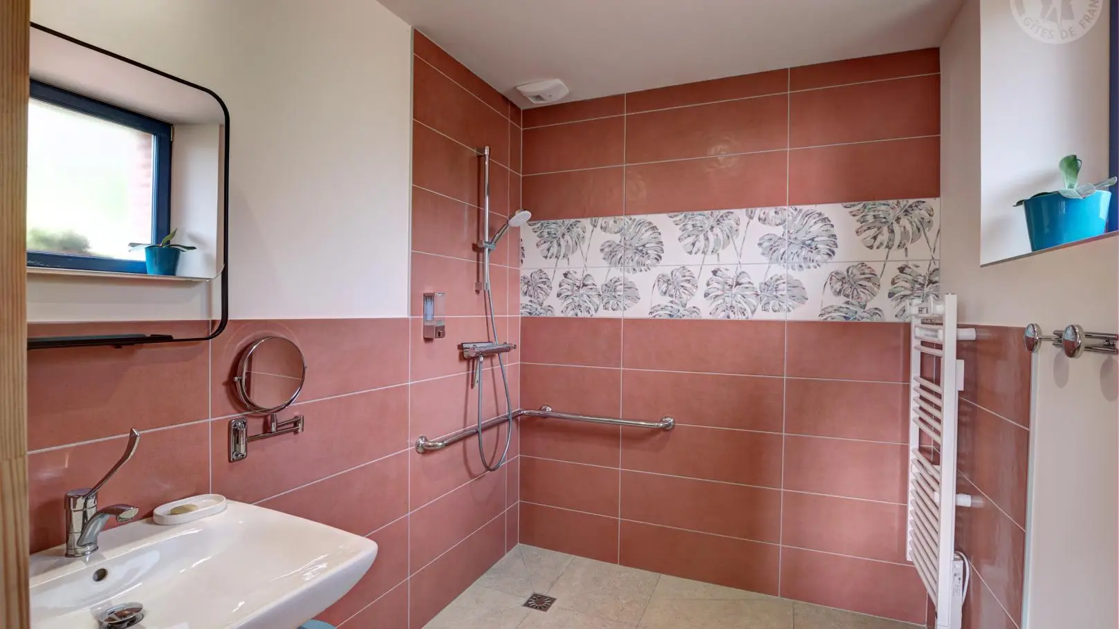 Salle de Bain avec douche PMR