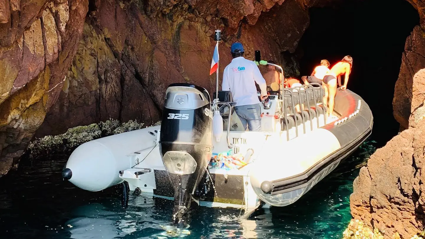 Sortie en mer Agay : Estérel et Calanques