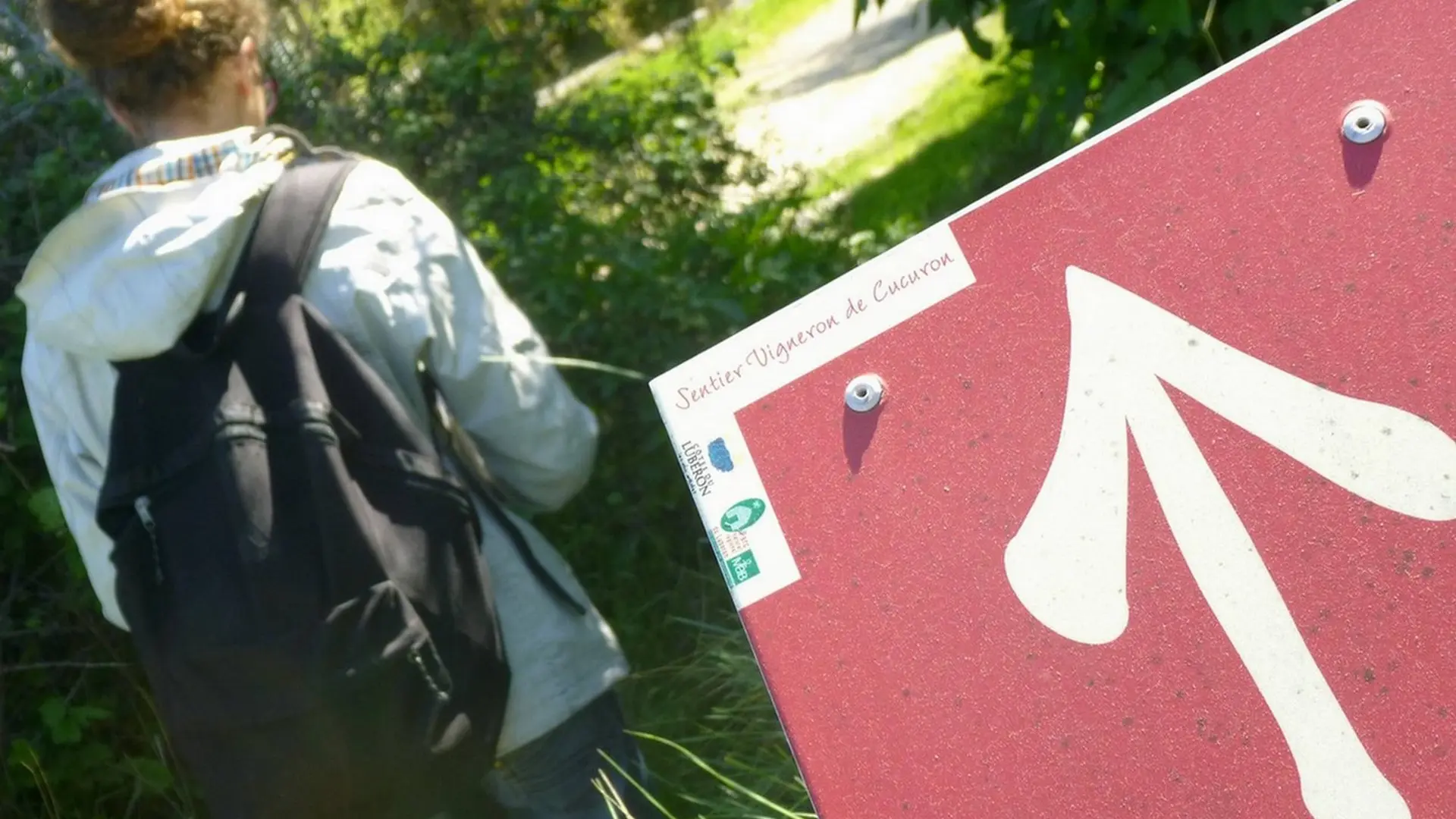 Signalétique Sentier Vigneron