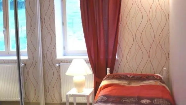 Chambre farandole : deux lits simples