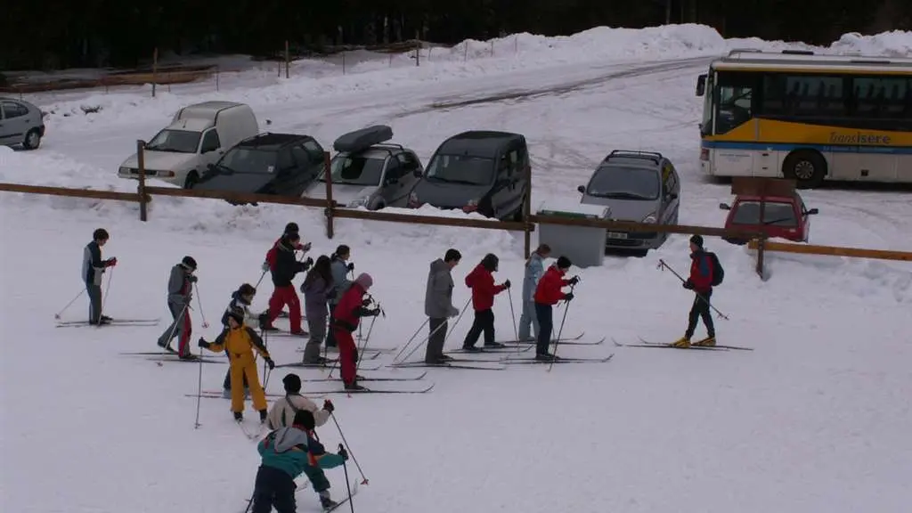 La station de ski au pied du gîte