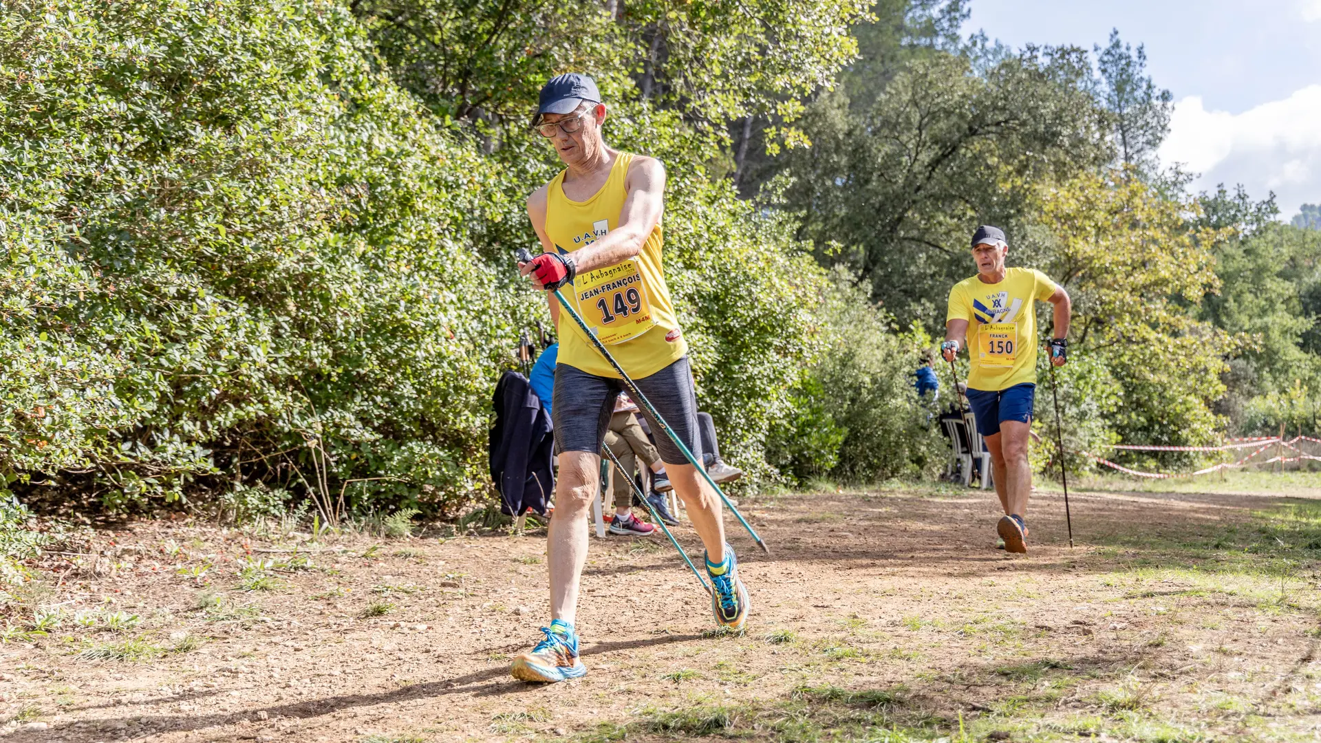 Course de Marche Nordique l'Aubagnaise