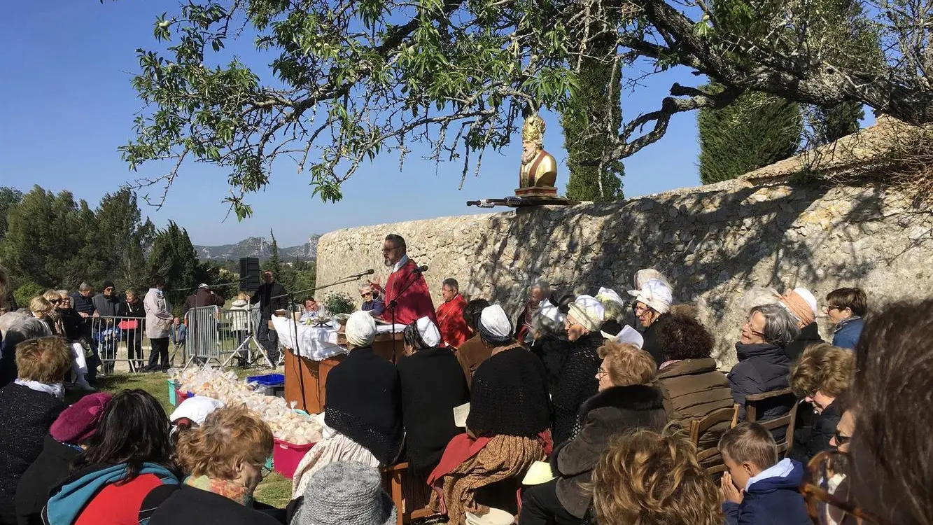 Messe en provenÃ§al chapelle St Sixte