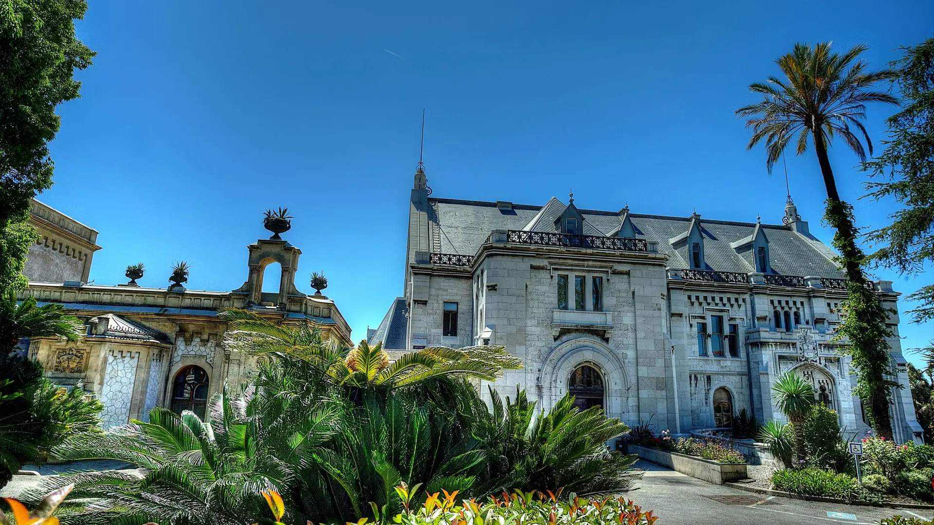 Domaine de Valrose, vue du Grand Château