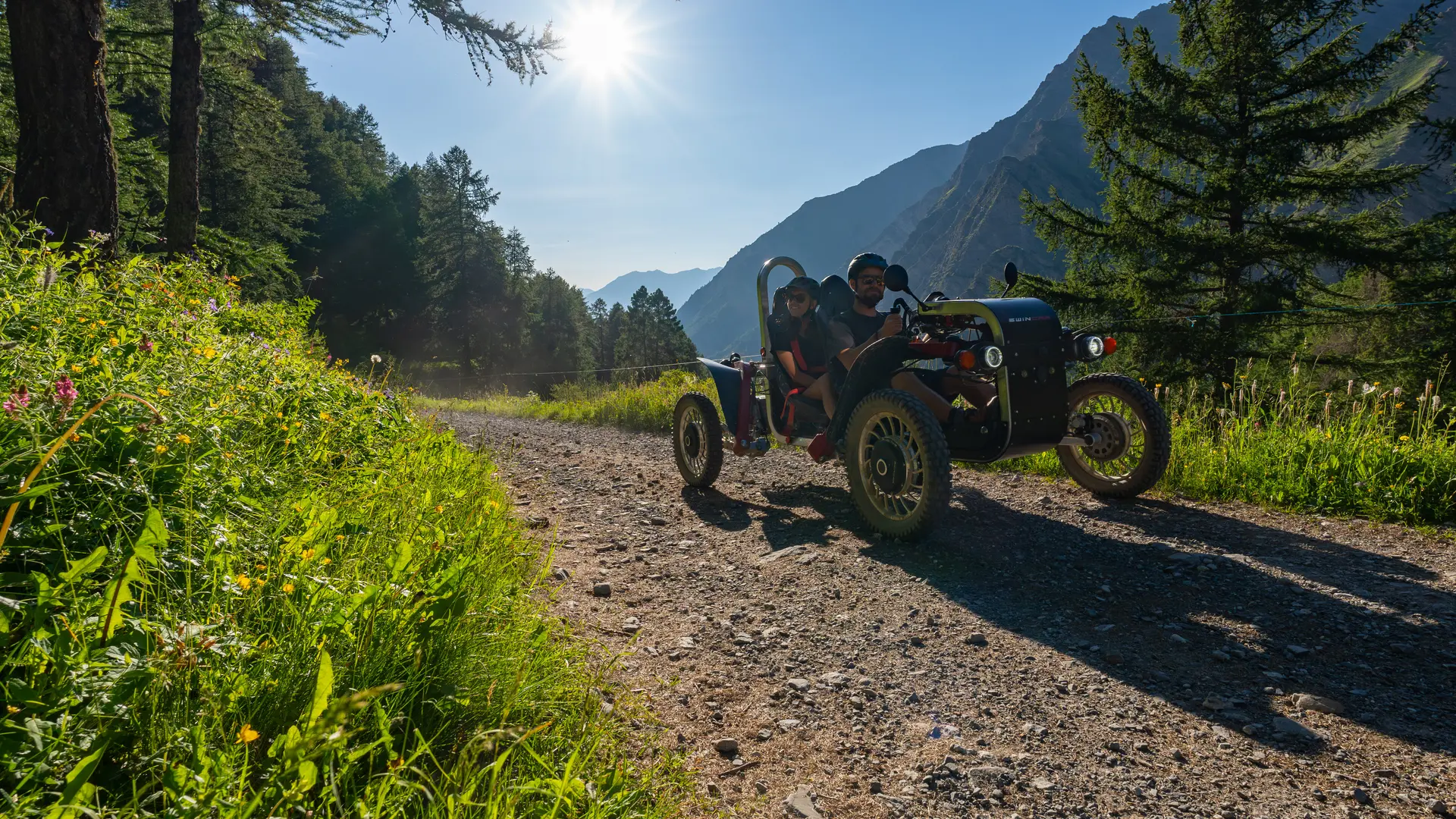 Sortie coucher de soleil - Jo Arnaud Sports Swincar CRÉVOUX