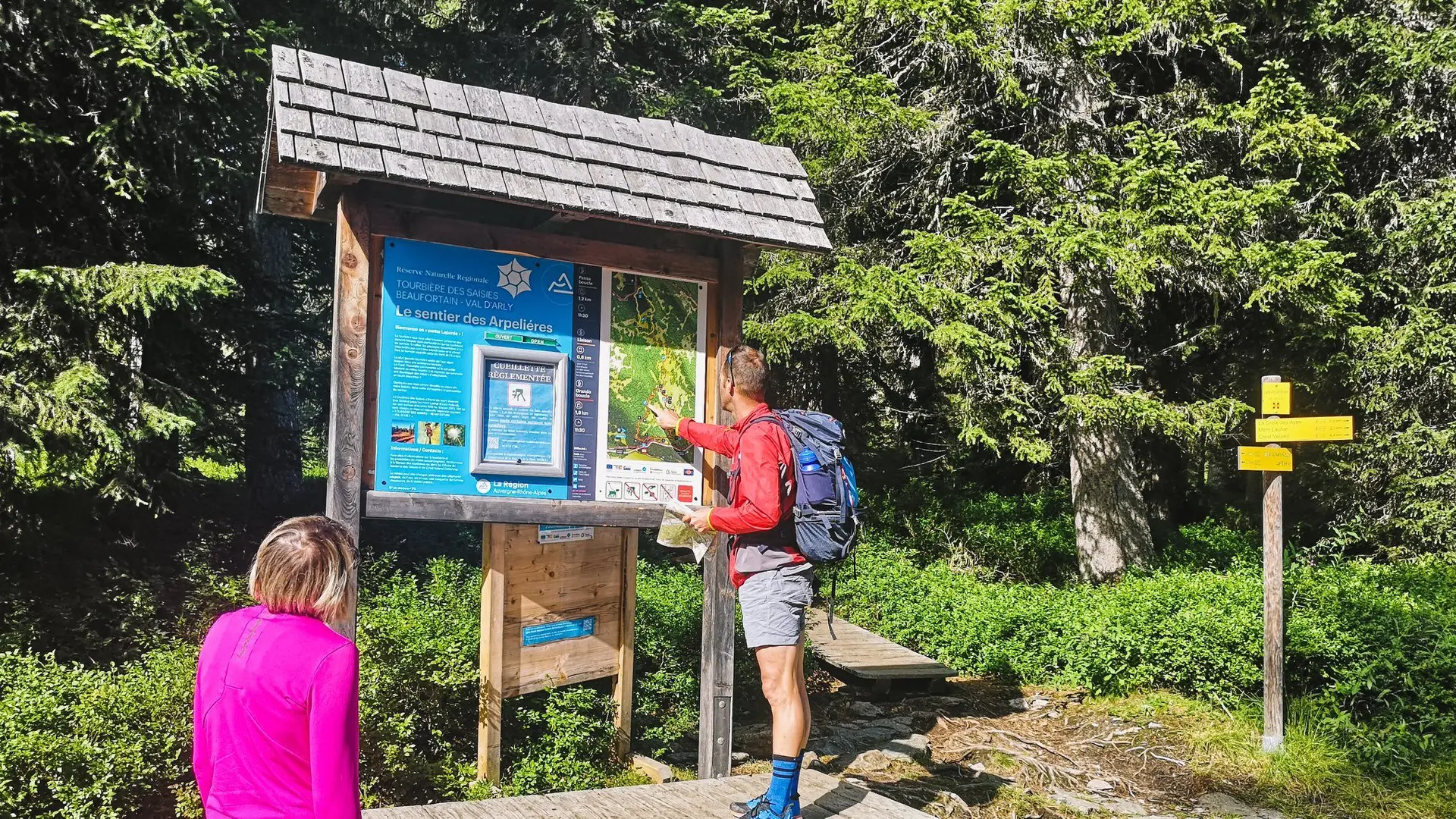 Sentier à thème des Arpelières - Découverte d'une véritable tourbière préservée