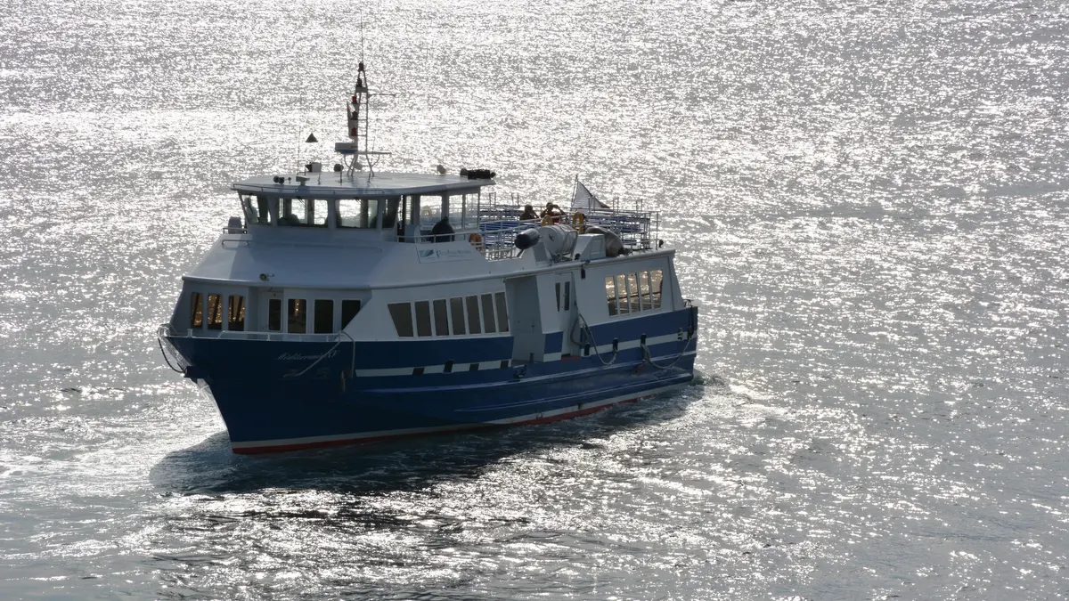 Navette TLV TVM au départ du Port d'Hyères pour Le Levant