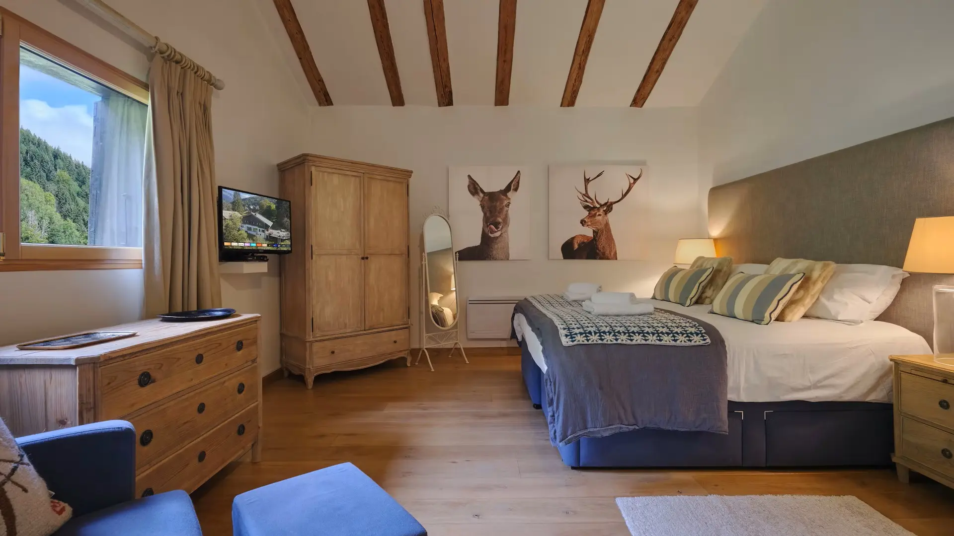 Chambre 4 avec lit double