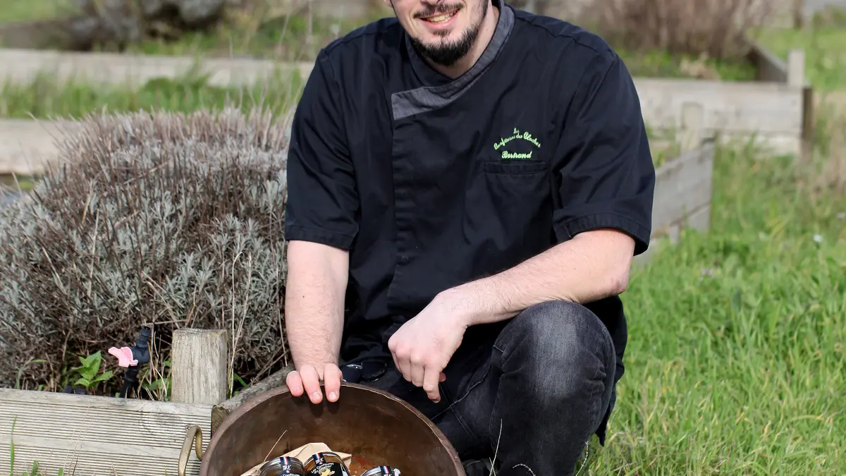 Nuestro fabricante de mermeladas : Bertrand Heraudeau