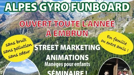 Alpes Gyro Funboard Rando Segway