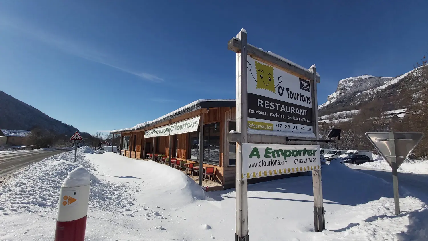 Restaurant O'Tourtons à St Jean St Nicolas