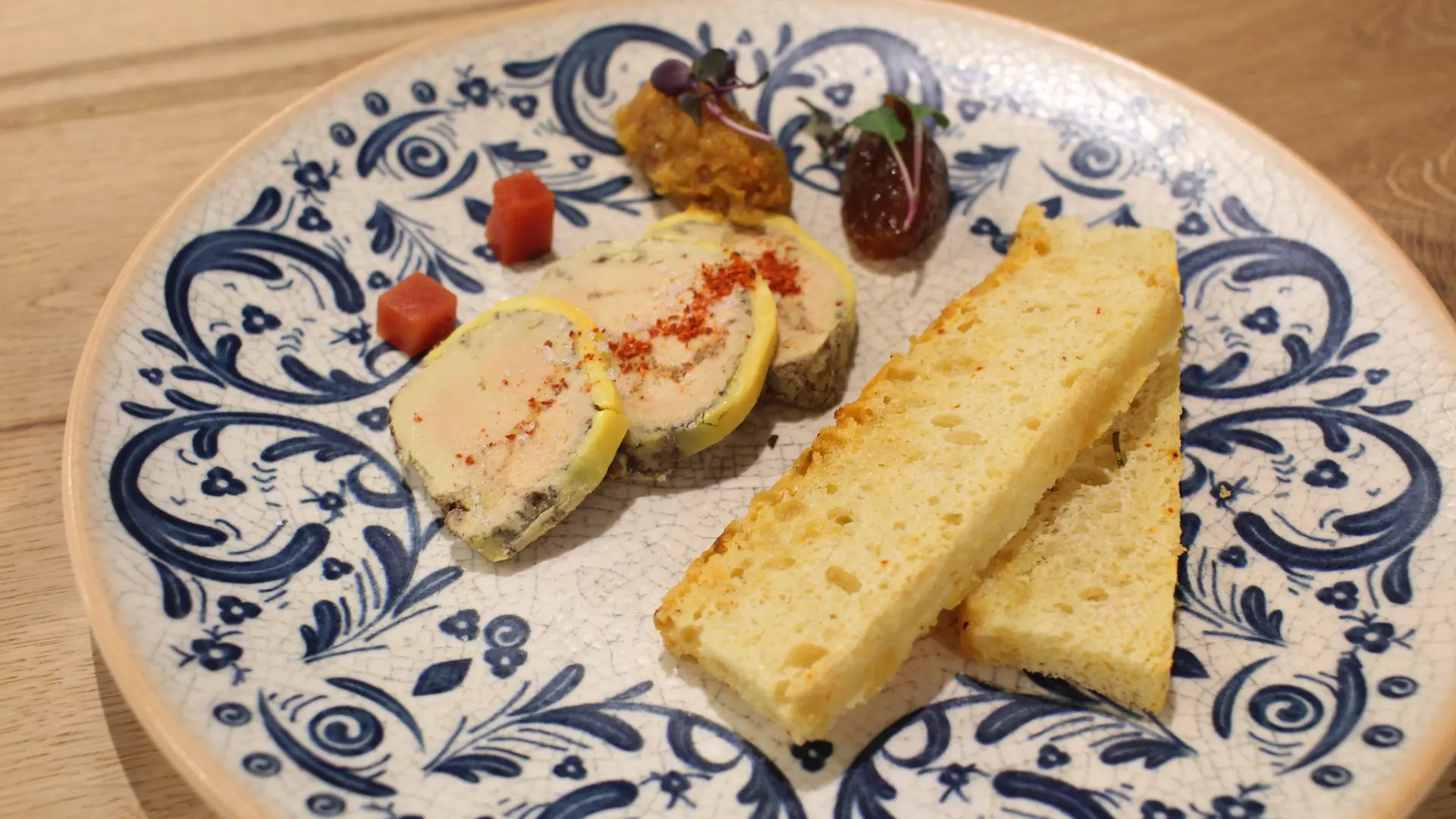 MABRE DE FOIE GRAS BRIOCHE TIEDE