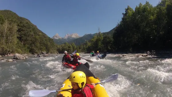 Kayak-raft et Canoë-raft sur l'Ubaye