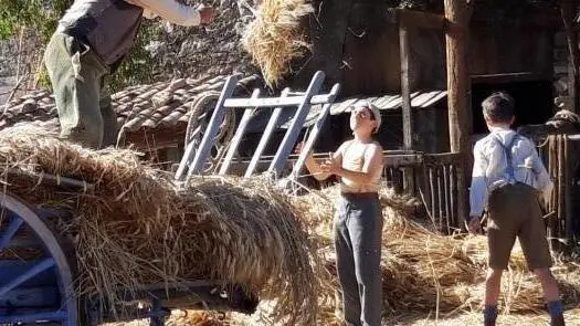 Prise de vu lors du tournage