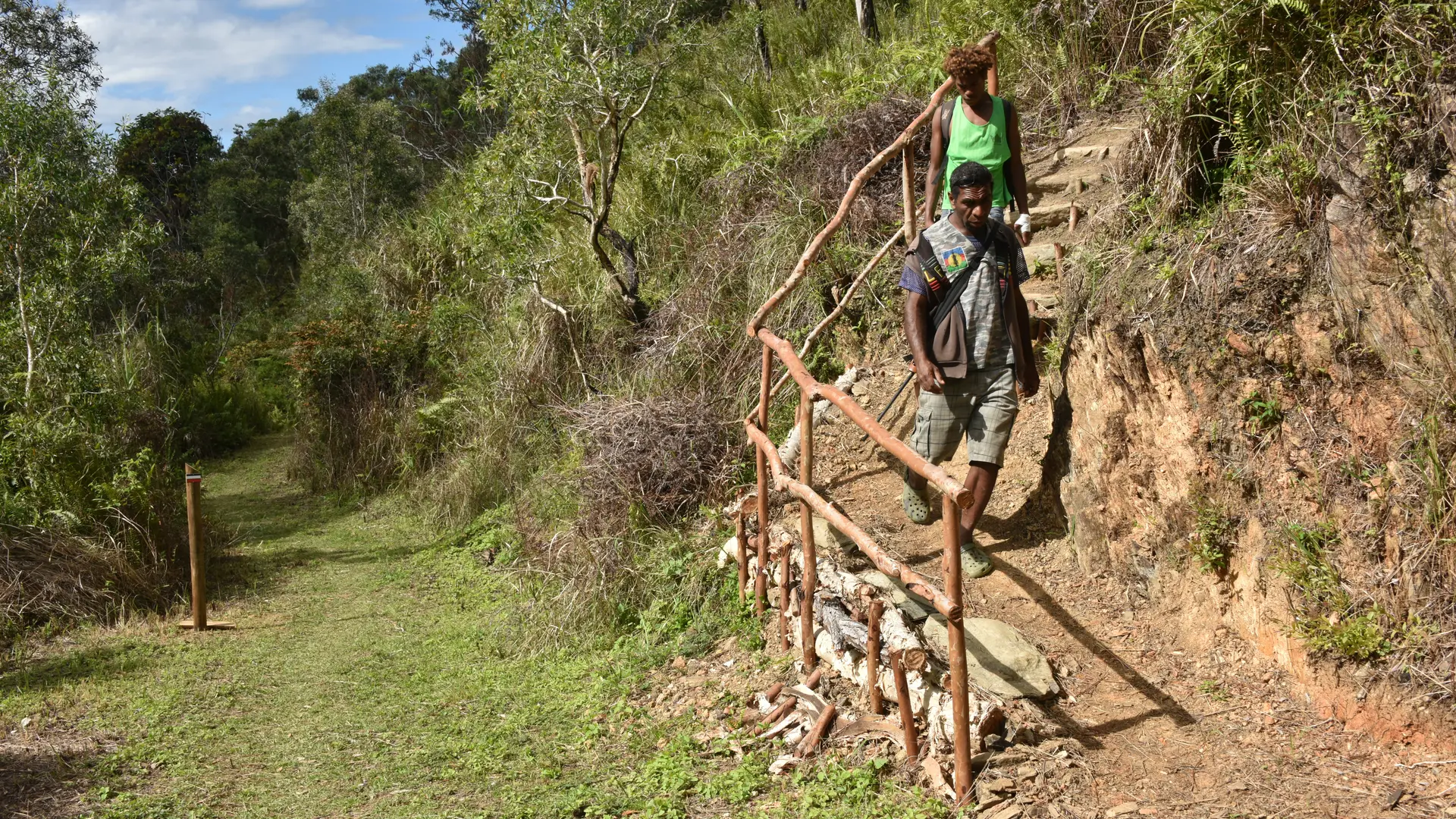 Arrivée à la Tchamba