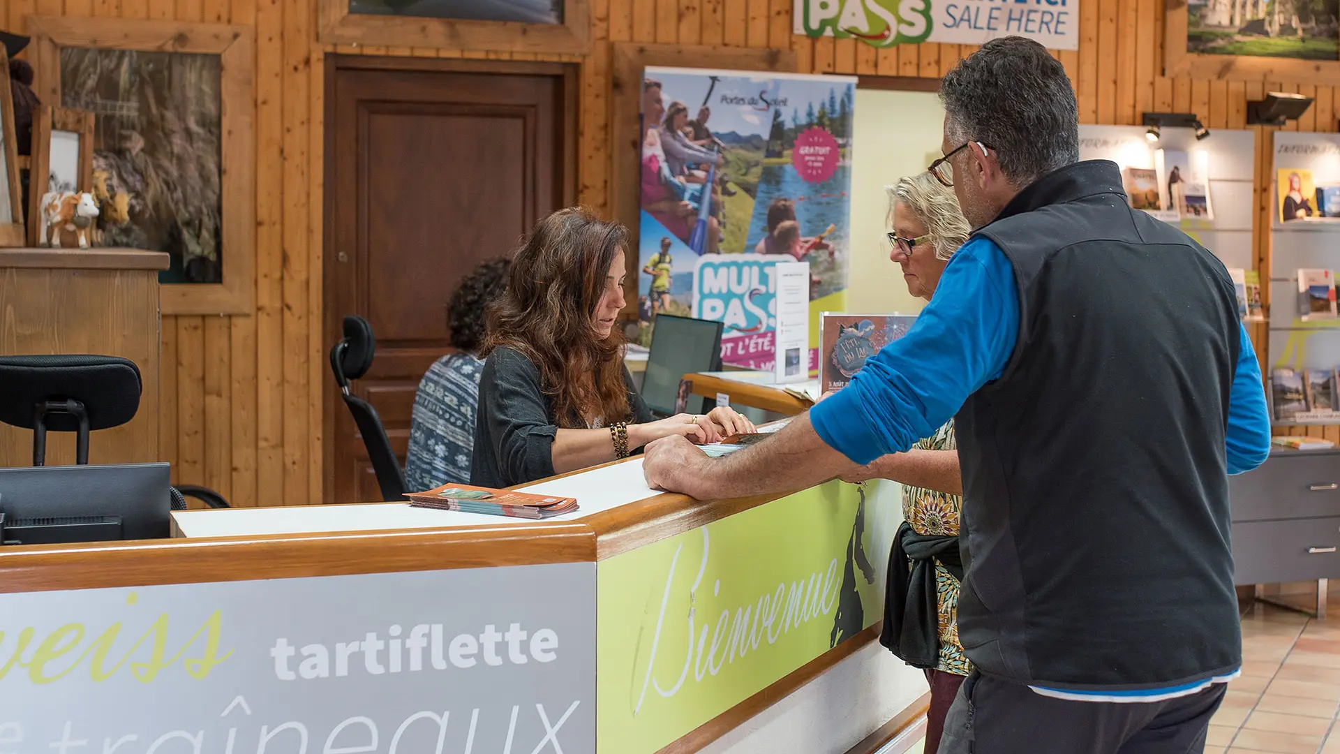 Un service accueil à votre disposition