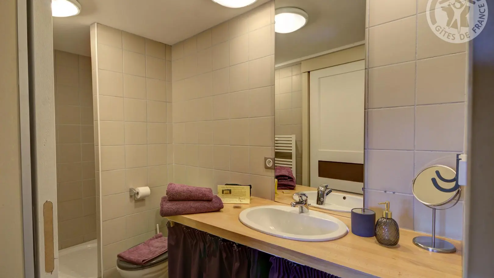 salle d'eau chambre myrtille