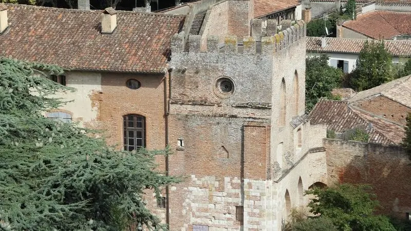 Hôtellerie Sainte Foy_vue du ciel