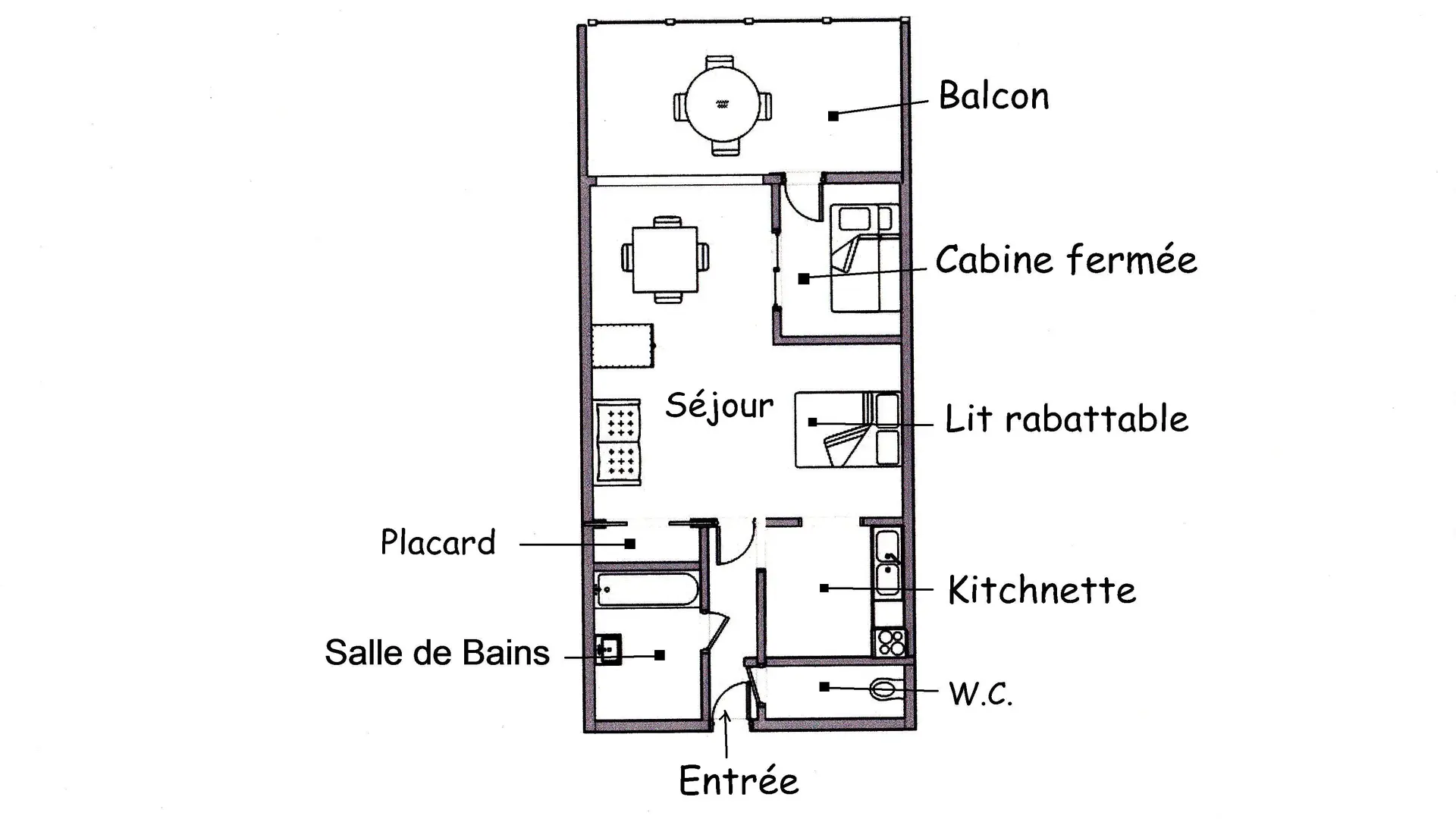 Carru Claude location meublée 