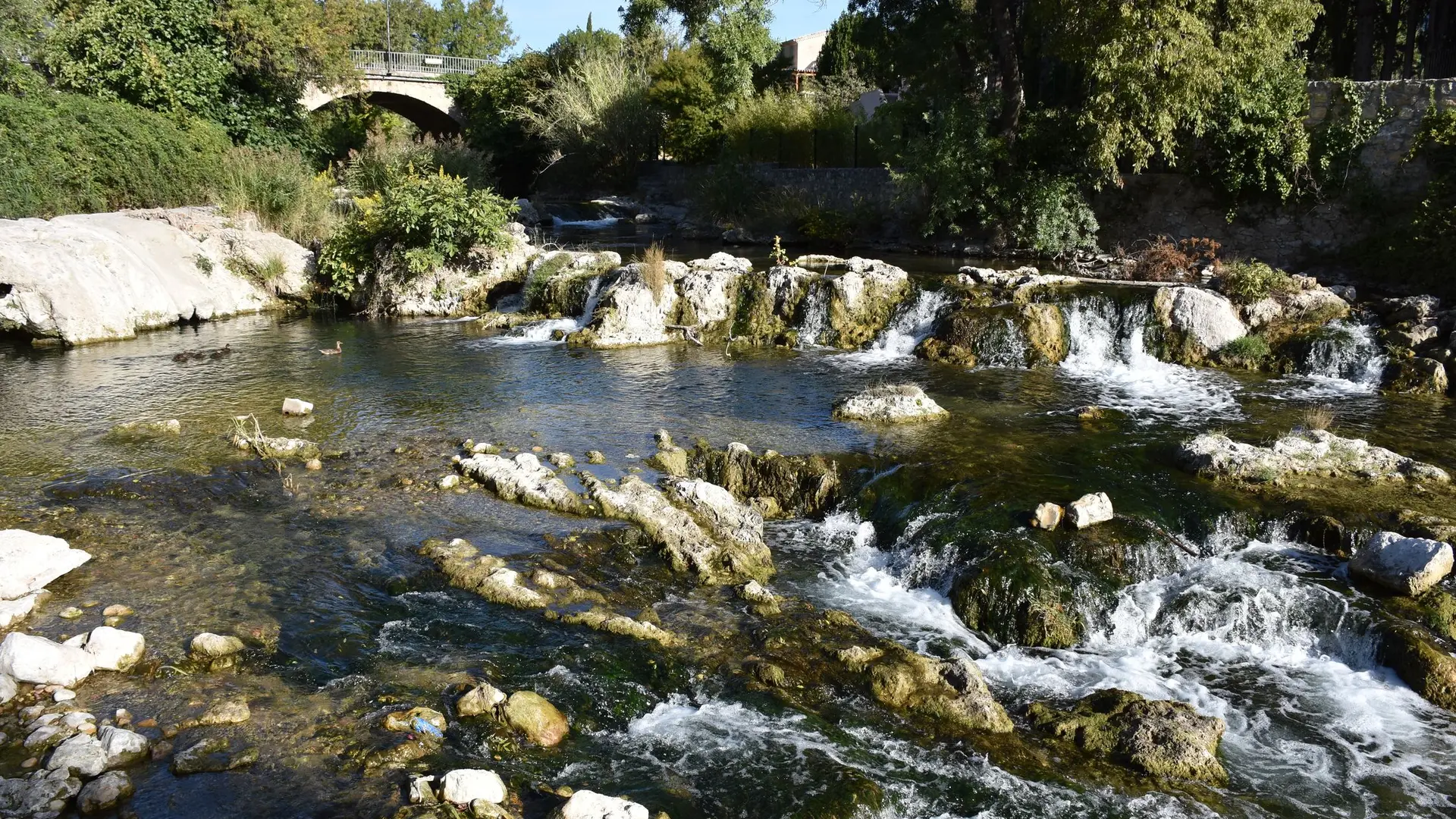 La Nartuby et ses cascades