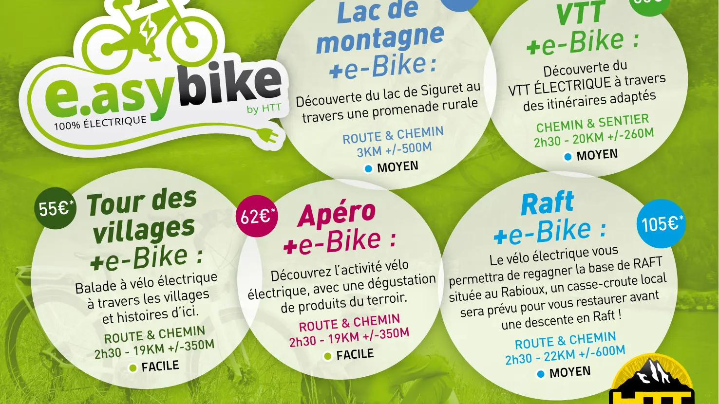 E.asy Bike Horizons Tout Terrain EMBRUN LES ORRES