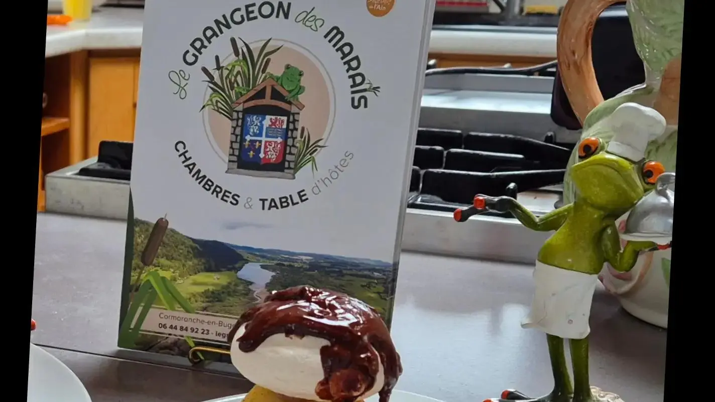 Dessert créé par le Chef Le bollet de Saint Sulplice